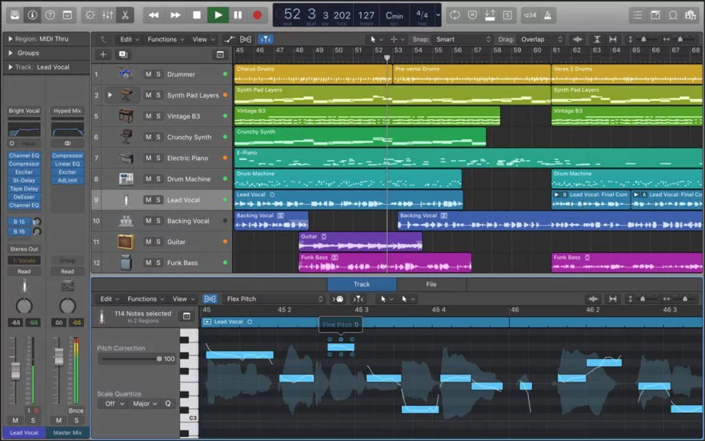 logic pro - best daw for music produciton