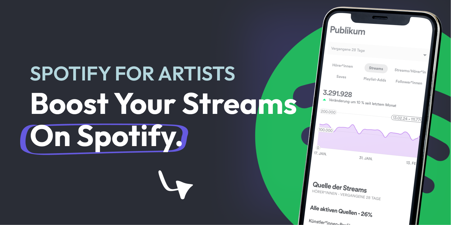 spotify for artists: boost your streams on spotify - guide - article